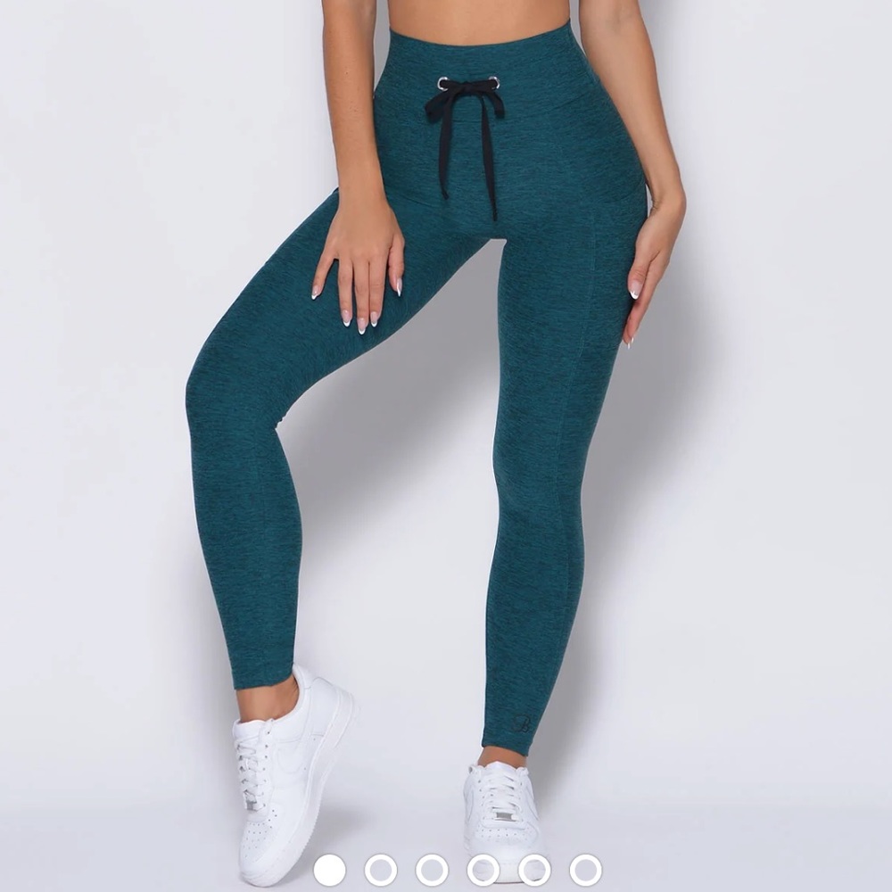 Bomshell thrive leggings XS ocean teal green